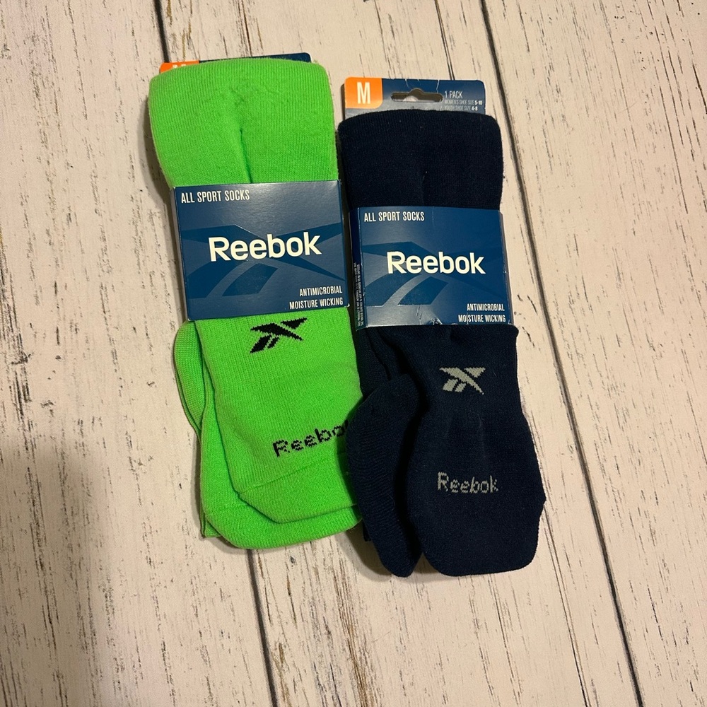 Reebok all sport socks (2 pairs)